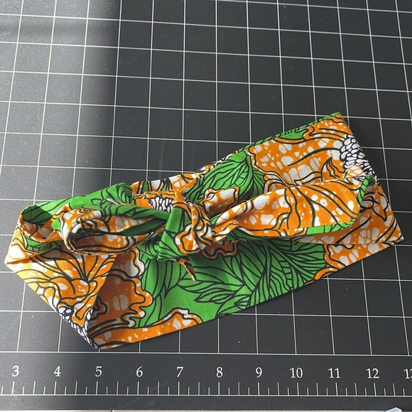 African inspired hair scarf made by me - Picture 4 of 7